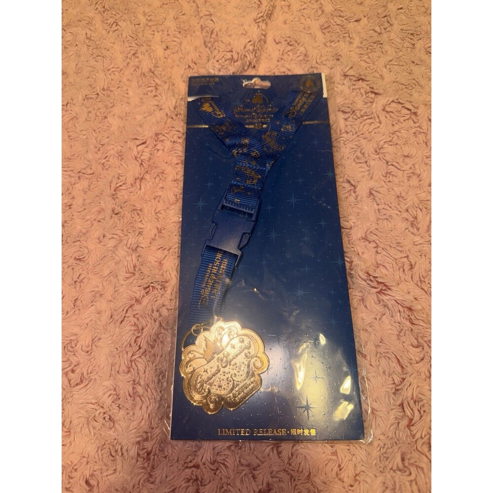Disney SDR Shanghai Disneyland Lanyard Limited Release Grand Opening